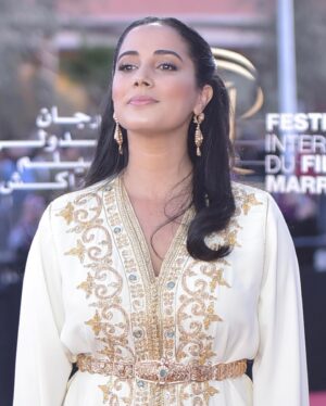 Nadia Kounda Instagram - ✨ Caftan ✨Marrakech 

💫Closing ceremony @marrakechfilmfestival 2022
📸 @tendancevision