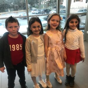 Nadine Salameh Instagram - قطعة من قلبي ونعمة ربي بحبك اد الدنية كلها الله يحميكي انتي وبيلا وكل عيد وانت بخير والسعادة ترافقك وتضلها نجوم السما مرافقتك كل سنه وانت بنتي الغاليه مينيسا❤️️