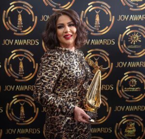 Nawal El Kuwaitia Instagram - سعادتي لا توصف بتكريمي في بلدي الثاني
 شكرًا للمملكة العربية السعودية وشكرًا لبلدي الكويت اللي صنعت إسمي وقدمتني للعالم، وشكرًا لهيئة الترفيه على رأسها معالي المستشار تركي آل الشّيخ، شكرًا لجمهوري اللّي ما يخذلني أبدًا،والف مبروك لكل الزملاء والزميلات
وكلّ الشكر لمجموعة MBC الرّائدة في العالم العربي وعلى رأسها الشّيخ وليد الإبراهيم، والف مبروك التّكريم المُستحقّ لكم.
‏‪ 
@turkialalshik 
‏‪#JoyAwards‬
