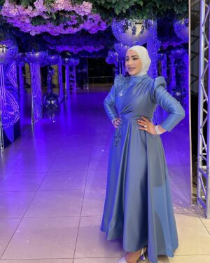Nedaa Sharara Instagram - 💙

فستاني من @almondblossomfashion ✨