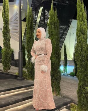 Nedaa Sharara Instagram - فرح مهاوش 😍

فستاني من الجميلة المبدعه @bayan_aladili_designer 💕