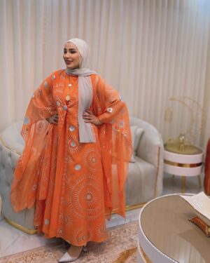 Nedaa Sharara Instagram - 🧡 عيد فطر مبارك 
اعاده الله علينا وعليكم بالخير والفرج وراحة البال 🧡