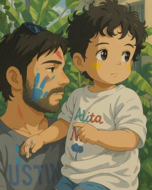 Neha Nagar Instagram - Meet our daughter Siya Bhati ❤️❤️❤️

She is about to be 2 now & I feel its high time that we introduce her to you all now..

Whats better way than using this CHATGPT GHIBLI feature 🤩💕