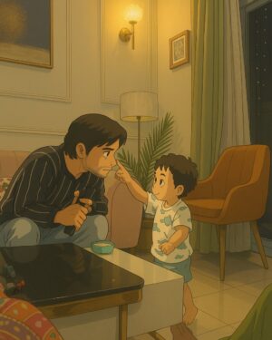 Neha Nagar Instagram - Meet our daughter Siya Bhati ❤️❤️❤️

She is about to be 2 now & I feel its high time that we introduce her to you all now..

Whats better way than using this CHATGPT GHIBLI feature 🤩💕