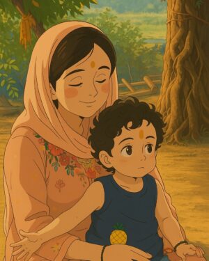 Neha Nagar Instagram - Meet our daughter Siya Bhati ❤️❤️❤️

She is about to be 2 now & I feel its high time that we introduce her to you all now..

Whats better way than using this CHATGPT GHIBLI feature 🤩💕