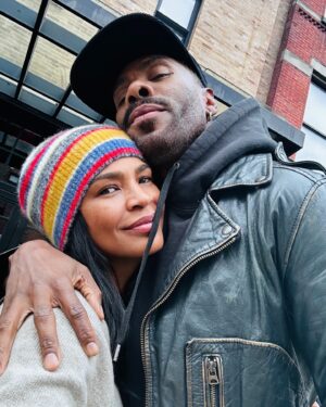 Nia Long Instagram - I love me some @kingofbingo for all the reasons.You are sunshine on a rainy NYC day.😘