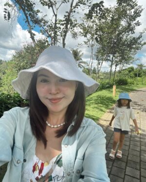 Olivia Jensen Instagram - Lebaran Day 2 🌙 Tranquil Ubud 🍃