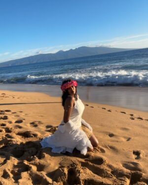 Oviya Santhakumar Instagram - It’s Moana from today yall!!! Not Oviya 🌺✨🌺
