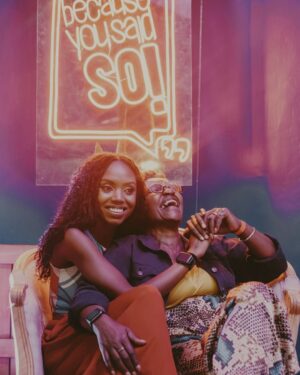 Patricia Kihoro Instagram - Day one of day ones! If there was a register of attendees who’ve been to the most number of @byss_ke shows over the last eleven years, I’m pretty sure my mum would easily take the index one spot! But no matter your position, we appreciate you ALL sana sana sana! ❤️

Also, these pictures by @kathomiphotography @liloqueenjulian might just be my favourite of @iamvictoria1711 and I yet! 🤩🤩🤩

See you at tomorrow’s show? 
Bado kuna some tickets, link in my bio or my stories!
