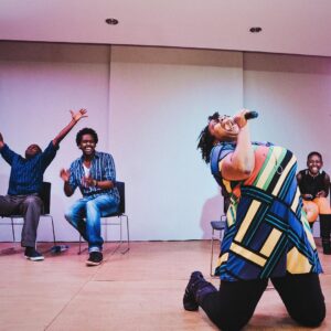 Patricia Kihoro Instagram - May 22nd, 2014, we went on stage for our very first Because You Said So @byss_ke show! Happy 10th year anniversary! 
Hands up ✋🏾if you were there on day one!

Here’s to a decade of laughter, no scripts, sold out shows, making up stuff on the spot, you… our audience playing a huge part, laughing with and at us and at yourselves, lip sync battles, tears, marriage proposals, break ups, children, weddings, birthdays, growing hair, receding hairlines, BYSS in the wild, a pandemic, BYSS at home, and most of all, so much love from you! 

Thank you to our partners, sponsors, venues, parents, siblings, loved ones, and the YOU in Because You Said So, our fantastic audiences throughout the years!

Come celebrate 10 years with us on the 7th of June! Mark your calendars and see you then!