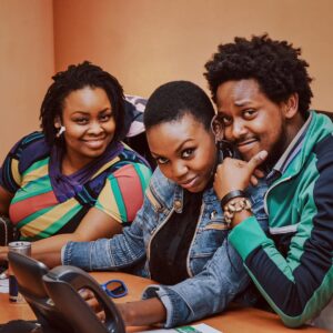 Patricia Kihoro Instagram - May 22nd, 2014, we went on stage for our very first Because You Said So @byss_ke show! Happy 10th year anniversary! 
Hands up ✋🏾if you were there on day one!

Here’s to a decade of laughter, no scripts, sold out shows, making up stuff on the spot, you… our audience playing a huge part, laughing with and at us and at yourselves, lip sync battles, tears, marriage proposals, break ups, children, weddings, birthdays, growing hair, receding hairlines, BYSS in the wild, a pandemic, BYSS at home, and most of all, so much love from you! 

Thank you to our partners, sponsors, venues, parents, siblings, loved ones, and the YOU in Because You Said So, our fantastic audiences throughout the years!

Come celebrate 10 years with us on the 7th of June! Mark your calendars and see you then!