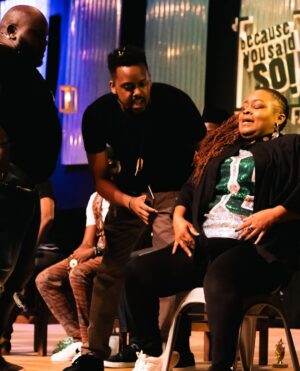 Patricia Kihoro Instagram - Back on stage with my @byss_ke family tonight! 
So in need of a good laugh and I’ve really been looking forward to this. 

Mnacome? There are some tickets still available, link in my stories! 

📸 by the fabulous @liloqueenjulian!