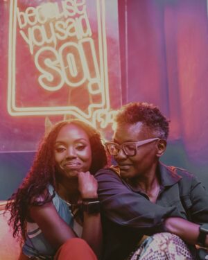 Patricia Kihoro Instagram - Day one of day ones! If there was a register of attendees who’ve been to the most number of @byss_ke shows over the last eleven years, I’m pretty sure my mum would easily take the index one spot! But no matter your position, we appreciate you ALL sana sana sana! ❤️

Also, these pictures by @kathomiphotography @liloqueenjulian might just be my favourite of @iamvictoria1711 and I yet! 🤩🤩🤩

See you at tomorrow’s show? 
Bado kuna some tickets, link in my bio or my stories!
