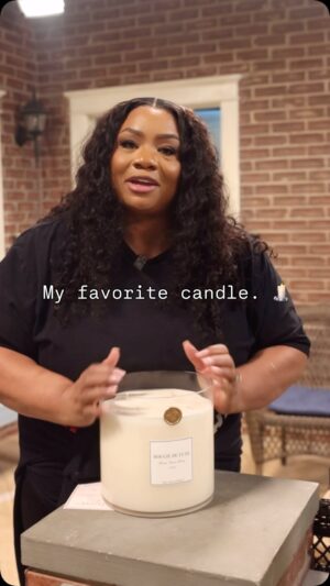 Patricia Williams Instagram - Y’all, this is really my favorite candle. Home Sweet Home just does it for me. @bigassluxuries is always burning in my home! 🕯️

Get yours today for 20% off using my coupon code MSPAT!