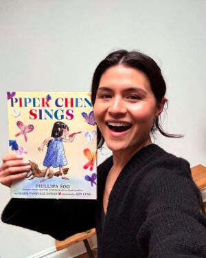 Phillipa Soo Instagram - Happy 1st Birthday, #PiperChenSings !!!
One year ago we launched our sweet Piper into the world. Congrats @qinillustrations @marispasqualedoran  what a year it has been. Thank you to everyone who has bought our book and shared it with the world, especially the young people! Seeing how many of you have been reading has been a joy to say the least. We are so grateful 💕💕💕🦋

@randomhousekids