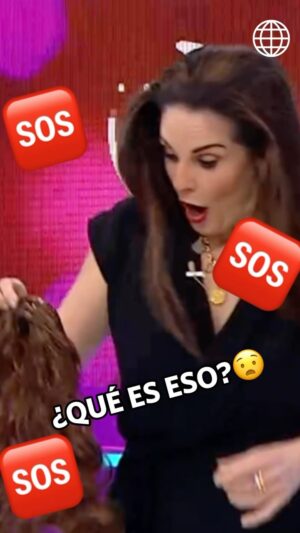 Rebeca Escribens Instagram - #Espectáculos ¡NOOOO!🤣🤣🤣 Con las extensiones nooo.🤣 Rebe estaba haciendo el trend de Shakira y luego… ay, no. 🤣 #humor