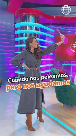 Rebeca Escribens Instagram - #Espectáculos Cuando nos peleamos, pero nos ayudamos igual.🤣🤣 ¿Quién es así con su amig@?🤣🥰