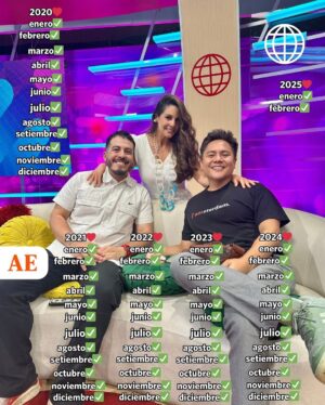 Rebeca Escribens Instagram - #Espectáculos Y así sin pensarlo pasaron 10 años.❤️❤️ Te amamos, Rebe. ¿Con quién harías este trend?🫰🏻