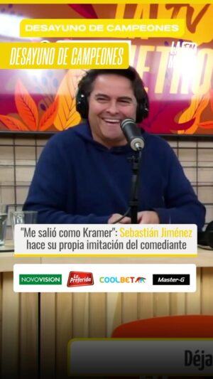 Renata Bravo Instagram - Hoy en #DesayunoDeCampeones 🍳🍏 Sebastián @lindorfovet Jiménez estuvo de visita en el programa y nos dejó varios momentos de enseñanza con respecto a los animales 🐕🐈

😅 En plena conversación, Jiménez imitó al comediante Stefan Kramer. 

Desayuno De Campeones es presentado por @mastergchile, @coolbetchile, @lapreferidacl, y @novovision.cl💪🏻 Escúchanos de lunes a viernes de 08:00 a 10:00 horas en la 95.9FM en Santiago 📻, lametrofm.cl, en el canal 194 de Zapping 📡 y en nuestro canal de Youtube: La Metro TV

#Chile #LaMetro #SomosComoTú