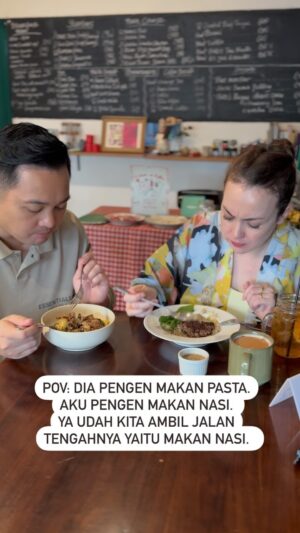 Rianti Cartwright Instagram - Kompromi dalam rumah tangga itu penting gais.