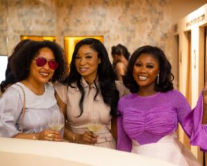 Salma Mumin Instagram - Moments from the just launched @lure_gh ‘s flagship store 🏬.

Still can’t believe the love shown by all of you.
Forever indebted to you all 🩷🥂

Thanks to @mionettoproseccousa for making sure our guests classes never run empty