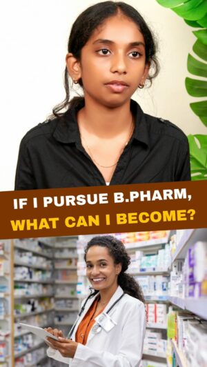 Saranya JaiKumar Instagram - B.Pharm provides a lot of opportunities and jobs . It is one of the best courses you can do . 

Dr SARANYA JAIKUMAR 
Educational Psychologist
