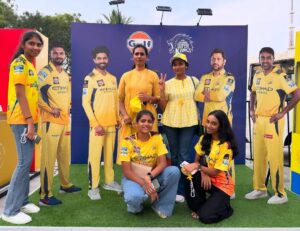 Saranya JaiKumar Instagram - CSK vs RCB @ Chennai