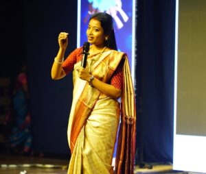 Saranya JaiKumar Instagram - One book, one pen, one child, and one teacher can change the world.

2nd TAM annual day was a massive hit . 
Thanks for having me as chief guest . 

Dr SARANYA JAIKUMAR 
Educational Psychologist