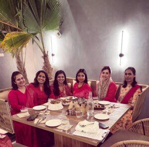 Saranya JaiKumar Instagram - Six degrees of Chaos 😅 that’s my girls squad meeting for a dinner after a long day at work 
we gathered to celebrate women’s day ( just another reason to meet 🤪 )
