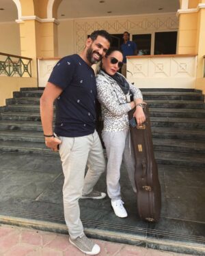 Sherihan Instagram - وهبك الله موهبة وقال لك كن فأرجوك لابد وأن تكون .. لأنك حقاً حقاً موهوب موهبة غير عادية وأعتقد لو حبيبي وأبي الروحي موسيقياً بليغ حمدي كان على قيد الحياة وسمع ألحانك لصفق لك كثيراً .. تشرف تاريخي الفني بلقائك يا أغلى إيهاب عبد الواحد .. ومن قلبي سعيدة جداً بالعمل والتعامل معك.