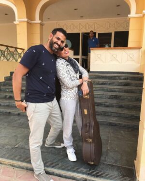 Sherihan Instagram - وهبك الله موهبة وقال لك كن فأرجوك لابد وأن تكون .. لأنك حقاً حقاً موهوب موهبة غير عادية وأعتقد لو حبيبي وأبي الروحي موسيقياً بليغ حمدي كان على قيد الحياة وسمع ألحانك لصفق لك كثيراً .. تشرف تاريخي الفني بلقائك يا أغلى إيهاب عبد الواحد .. ومن قلبي سعيدة جداً بالعمل والتعامل معك.
