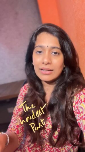 Shrinidhi Padmanaban Instagram - If you forgive them without any apology or closure, be proud. Thats strength 🫡