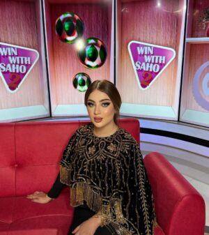 Souhila Ben Lachhab Instagram - مساؤوووو 💕
وش رايكم في حلقة اليوم @elwataniatv 

@kayas_collection1 💕

@mkp_sister_goals 💕

@salon_beautedujour 💕

@diamond__luxury__ 💕

#souhilabenlachhab #algeria #ramadan #سهيلة_بن_لشهب #الجزائر #رمضان