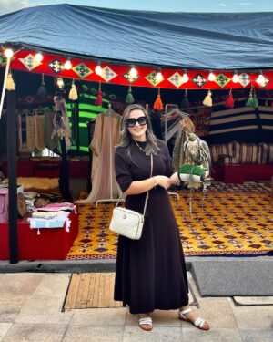 Souhila Mallem Instagram - A beacon of Qatari culture and history long associated
with nobility and wealth, the falcon is known for its
strong hunting ability and sharp vision.
🇶🇦✨🦅

من المعروف أن الصقر يمثل جزء هام من الثقافة والتاريخ القطري، ويرتبط من فترة طويلة بالنبل و الثروة، لقدرته القوية على الصيد والرؤية الحادة.
🇶🇦✨🦅

#SouhilaMallem #qatar2022