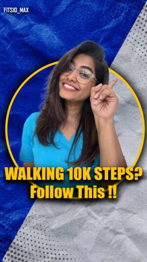 Sumaiya Naaz Instagram - Fitsio Max Physio & Fitness Studio
For Appointments 📞 9363660871
Anna Nagar West, Chennai 

Consistency is key! Walk 10K steps daily and don’t forget to do basic stretches to prevent injuries. Stay active, stay safe!

#WalkToFit #StayActive #InjuryPrevention #HealthyHabits #Fitsiomax #PhysioCare #PainManagement #WarmUpRight #StayStrong #MoveBetter