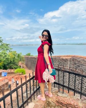 Swetha Vijay Instagram - Guess what? Goa finally happened 🫧🏖️