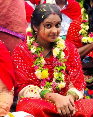 Swetha Vijay Instagram - That smile when you see your hard work pay off on screen-every struggle was worth it😍Feeling blessed🎬❤️One of the most challenging scene of #chinnamarumagal #vijaytvserial #vijaytv