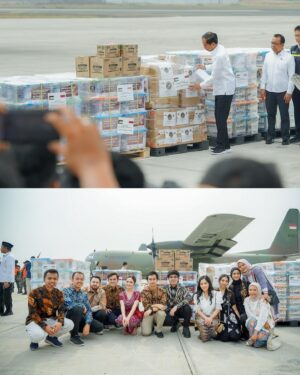 Syifa Hadju Instagram - Alhamdulillah, hari ini aku bersama dengan teman-teman influencer yang lain berkesempatan menghadiri pelepasan bantuan kemanusiaan oleh Kementerian Luar Negeri untuk saudara-saudari kita yang berada di Gaza,Palestina.
Pelepasan ini di resmikan oleh Bapak Presiden Joko Widodo @jokowi ,  Bapak Prabowo Subianto @prabowo selaku Menteri Pertahanan , dan juga Ibu Retno @retno_marsudi selaku Menteri Luar Negeri beserta jajaran lainnya.
Seperti apa yang Pak Jokowi sampaikan di pidatonya barusan, “Indonesia akan terus bersama perjuangan bangsa Palestina”.
Semoga penyaluran bantuan tahap pertama ini akan menjadi gerbang pembuka bagi bantuan lainnya dari masyarakat Indonesia untuk Gaza.
Dari total 51,5 ton bantuan tadi, beberapa diantaranya adalah hasil dari donasi yang diadakan oleh aku dan juga teman-teman influencer lain melalui platform @kitabisacom , tentunya semua ini tidak mungkin terwujud tanpa adanya bantuan donasi dari teman-teman semua.
Jadi, terima kasih banyak orang-orang baik! Semoga perjuangan kita untuk Gaza bisa membuahkan hasil yang baik dan juga bisa bermanfaat untuk semua saudara kita yang berada disana.
Kalian masih bisa untuk terus berdonasi melalui link KitaBisa yang ada di bio Instagramku!❤️