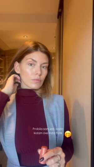 Tamara Dragičević Instagram - Duze je trajala montaza, nego spremanje😊
Mislite vi lako je bloger biti.
Ali nije ovo video o make up forama nego nosim novi @tregertim kombinezon 🥰