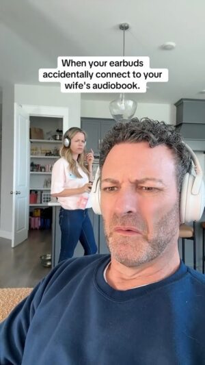 Tammin Sursok Instagram - Man I hate when that happens 🤓🤪🥇#funny #audiobooks #acotarseries #books #funnycouples