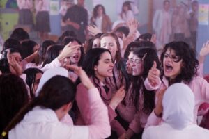 Tara Abboud Instagram - Beyond grateful to be nominated for a Joy Award for my role in Al Rawabi School for Girls! This project has been such a special journey, and I’m so honored to share this moment with the beautiful ladies and our incredible @timashomali who brought this School to life, our amazing writers @isshomali and @shirin_kamal and  EVERYONE who made this show possible.

A huge thank you to all of you for supporting us along the way❤️

A special shoutout to my beloved family/ cast members @kirayaghnam @thalia_elansari @taraatalla @raneemhaithamm @sarahh.youseff whose brilliance and dedication made this show shine. I’m so proud to have shared this experience with you. 

You can vote for us by downloading the joy awards app 
These are the categories you’ll find us in : 
Favorite Levant series, Favorite series director,
Favorite series actress and Favourite rising star.

Photos by @lina.khalidsr 

✨ #joyawards #alrawabischoolforgirls