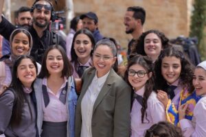 Tara Abboud Instagram - Beyond grateful to be nominated for a Joy Award for my role in Al Rawabi School for Girls! This project has been such a special journey, and I’m so honored to share this moment with the beautiful ladies and our incredible @timashomali who brought this School to life, our amazing writers @isshomali and @shirin_kamal and  EVERYONE who made this show possible.

A huge thank you to all of you for supporting us along the way❤️

A special shoutout to my beloved family/ cast members @kirayaghnam @thalia_elansari @taraatalla @raneemhaithamm @sarahh.youseff whose brilliance and dedication made this show shine. I’m so proud to have shared this experience with you. 

You can vote for us by downloading the joy awards app 
These are the categories you’ll find us in : 
Favorite Levant series, Favorite series director,
Favorite series actress and Favourite rising star.

Photos by @lina.khalidsr 

✨ #joyawards #alrawabischoolforgirls
