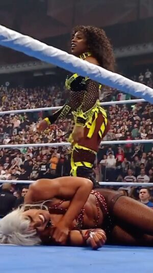 Trinity Fatu Instagram - Naomi is completely off the rails 🫢 #SmackDown