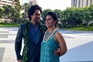 Tulsi Gabbard Instagram - @abrahamwilliamsdp I can’t believe it’s already been ten years since we got married.  Darling, I’m so blessed and grateful to be married to you — my best friend, my partner in all things, my surf buddy, my rock, my confidant, and the one who always finds a way to make me laugh. You sang this song to me on our wedding day and you have proven the lyrics to be true.  I love you with all my heart. I do, now and forever. ❤️