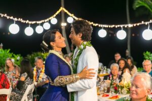 Tulsi Gabbard Instagram - @abrahamwilliamsdp I can’t believe it’s already been ten years since we got married.  Darling, I’m so blessed and grateful to be married to you — my best friend, my partner in all things, my surf buddy, my rock, my confidant, and the one who always finds a way to make me laugh. You sang this song to me on our wedding day and you have proven the lyrics to be true.  I love you with all my heart. I do, now and forever. ❤️