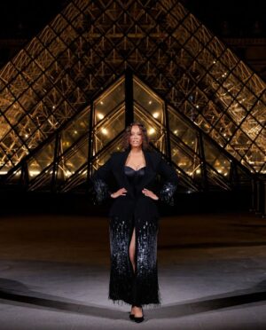 Tyra Banks Instagram - Last night, I officially stepped back into the Paris fashion world at Le Grand Dîner du Louvre—and for the first time ever, I was inside the Louvre.

Back in the ‘90s, when I was strutting Paris Fashion Week twice a year, the runway shows were outside the museum. So stepping inside—surrounded by centuries of art and history, with designer pieces woven into the exhibits—was absolutely spellbinding. I was in awe. I was shook. I was like… is this even real?

I felt beautiful in wet, sculpted hair—the vision of @elimizrahi, designer of @monotofficial who designed my dress, or should I say stunning coat? Eli, you shared your inspo, I was your muse, and together, we made it happen!! (And I’ll be sharing more from last night - the glams, the car ride, the BTS, oui oui!)

I felt grateful to be in the city that believed in me from the start. Merci, Paris, for helping me put the word “super” in front of “model.” ✨

This is just the beginning. A new beginning. And I am so excited to take all of YOU on this journey with me. Because you’re never too old to DREAM and never too young to SMiZE. So keep dreaming. No matter your age. 

Paris, je t’aime! 

💛TyTy

#TyraTakesParis #IMGModels #LeGrandDînerDuLouvre #MerciParis @smizeanddream