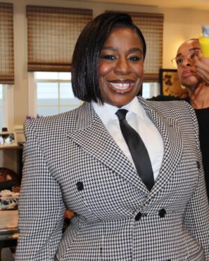 Uzo Aduba Instagram - ‘The Residence’ Premiere night 👏🏿 So excited the show is finally out, it’s been a long time coming, and kicking it off alongside my amazing friends, family, cast, and crew was the perfect way to celebrate 🙏🏿❤️ Go watch ‘The Residence’ on @netflix