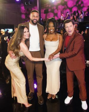 Vanessa Lachey Instagram - Love Is Blind US   Love Is Blind UK. 💍❤️

We couldn’t be happier for y’all! Cheers to the next chapter!
