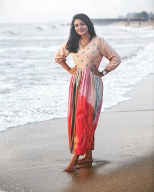 Vishnupriya Instagram - Even the mightiest ocean has the gentlest touch 🌸