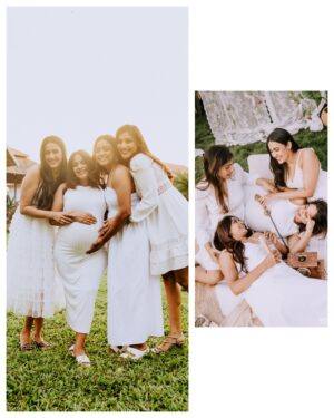 Vithika Sheru Instagram - Just a few weeks before we became emotional mothers to the most precious baby girl ! 
The girl gang just got a little bigger and a lot cuter now ❤️